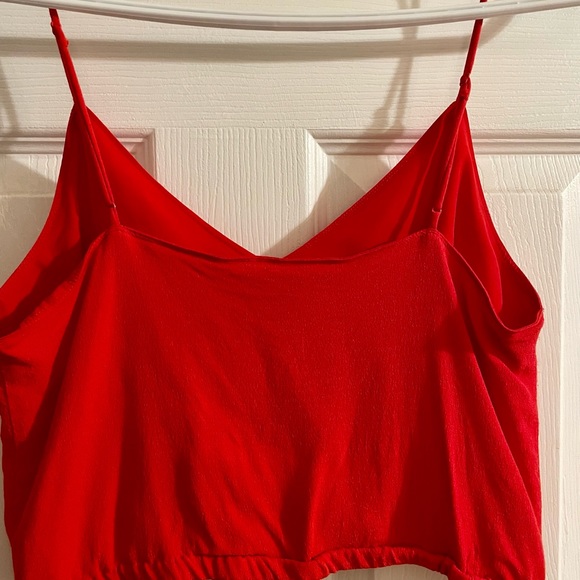 Wilfred Free size small red cropped top - Picture 2 of 3